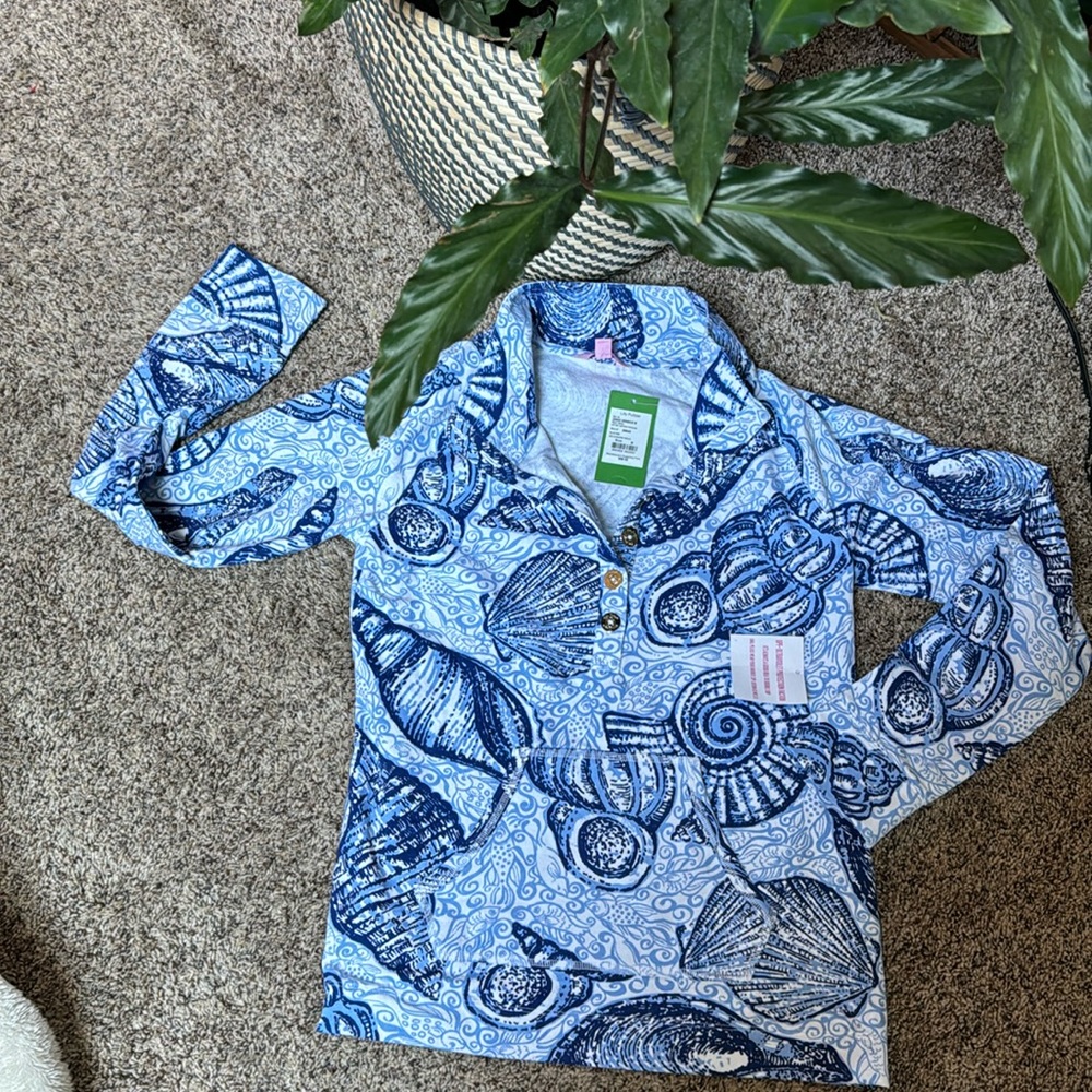 NWT Lilly Pulitzer med shell print adorable 🥰